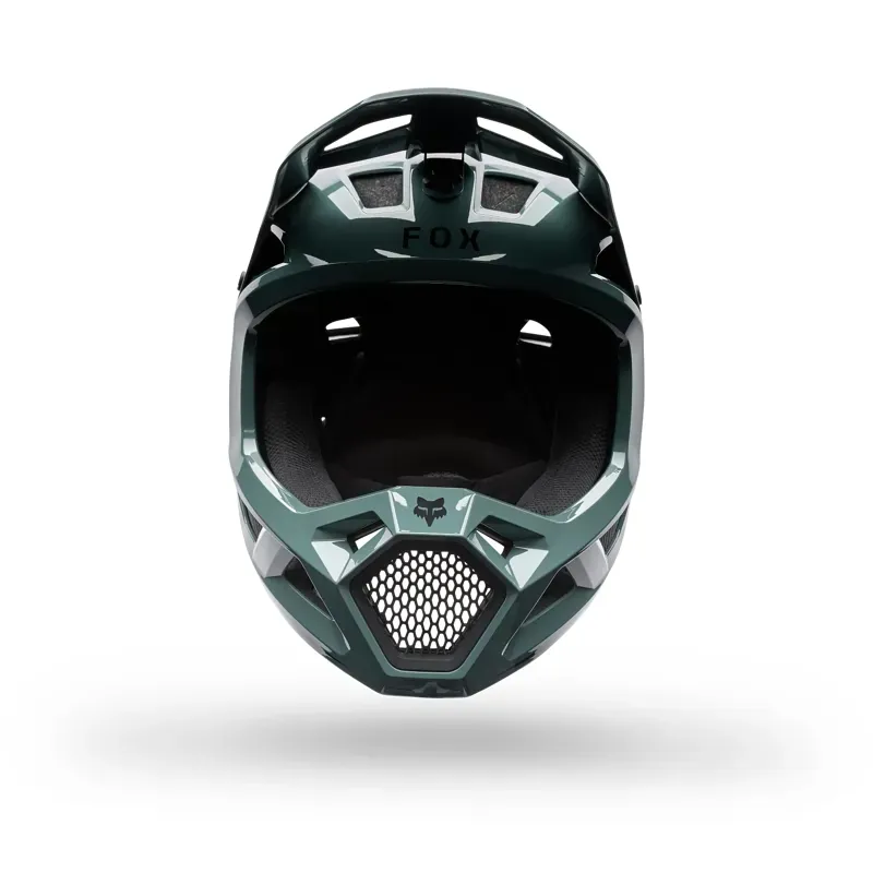 Fox Rampage Vault Full Face Enduro Helmet in Sage Green-2