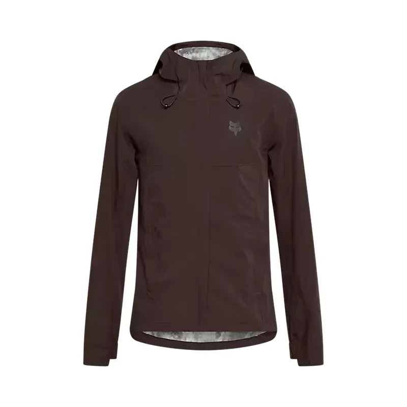 Fox Ranger 2.5-Layer Waterproof 10K/5K MTB Jacket in Cocoa Brown-2
