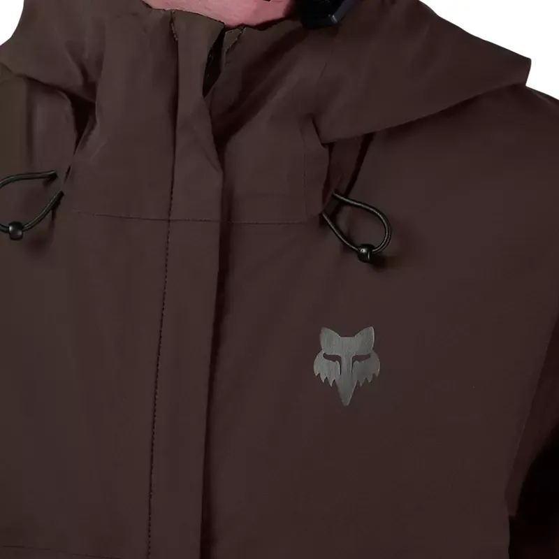 Fox Ranger 2.5-Layer Waterproof 10K/5K MTB Jacket in Cocoa Brown-4