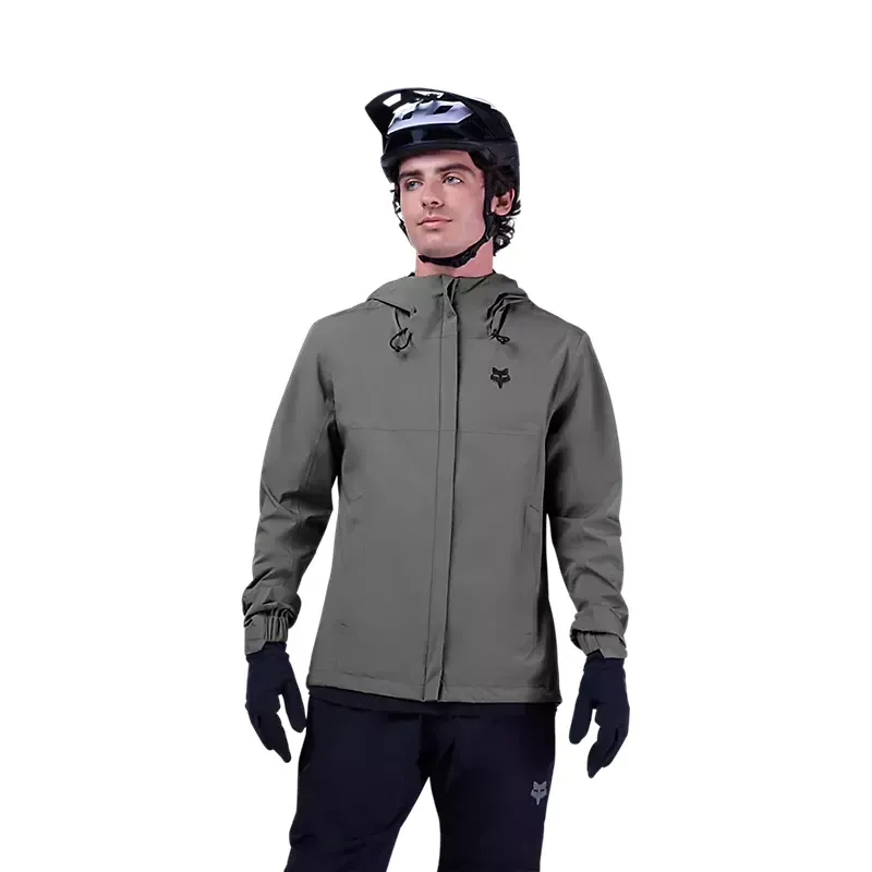Fox Ranger 2.5-Layer Waterproof 10K/5K MTB Jacket in Pewter Grey