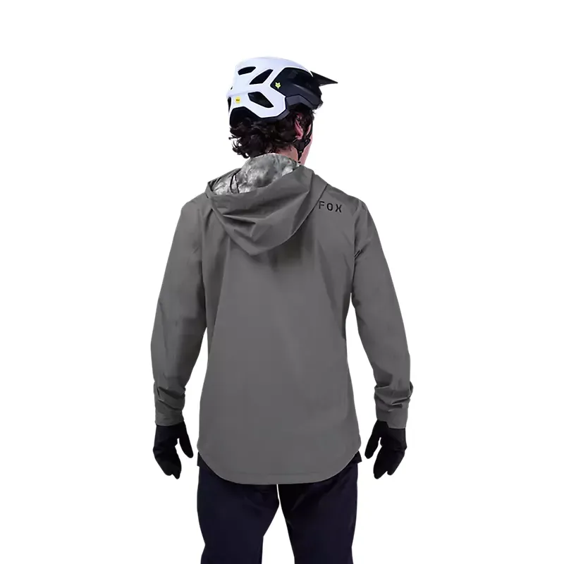 Fox Ranger 2.5-Layer Waterproof 10K/5K MTB Jacket in Pewter Grey-1