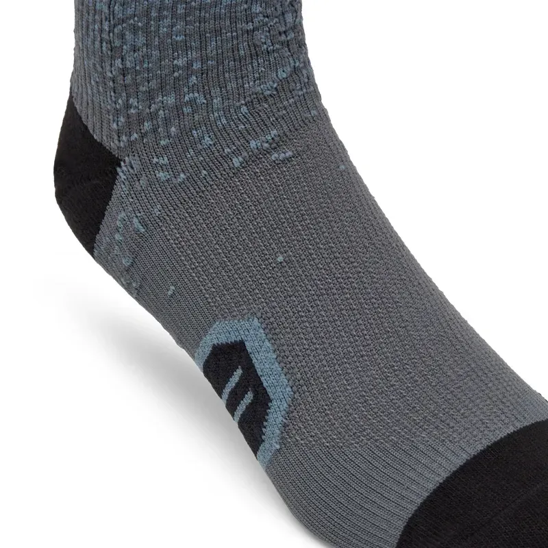 Fox Ranger Fade 6in Casual or Riding Socks in Deep Cobalt Blue-2
