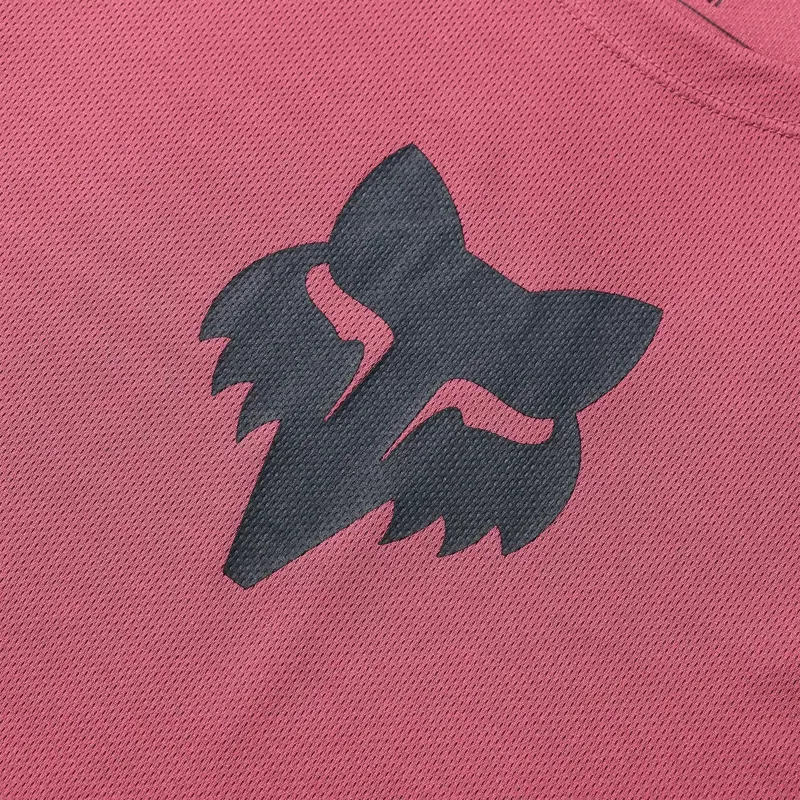 Fox Ranger Fox Head Long Sleeve MTB Jersey in Berry-3