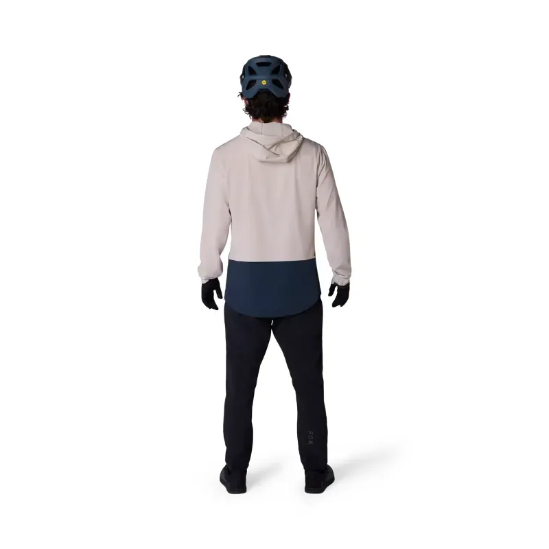 Fox Ranger Wind Pullover in Chalk White-7