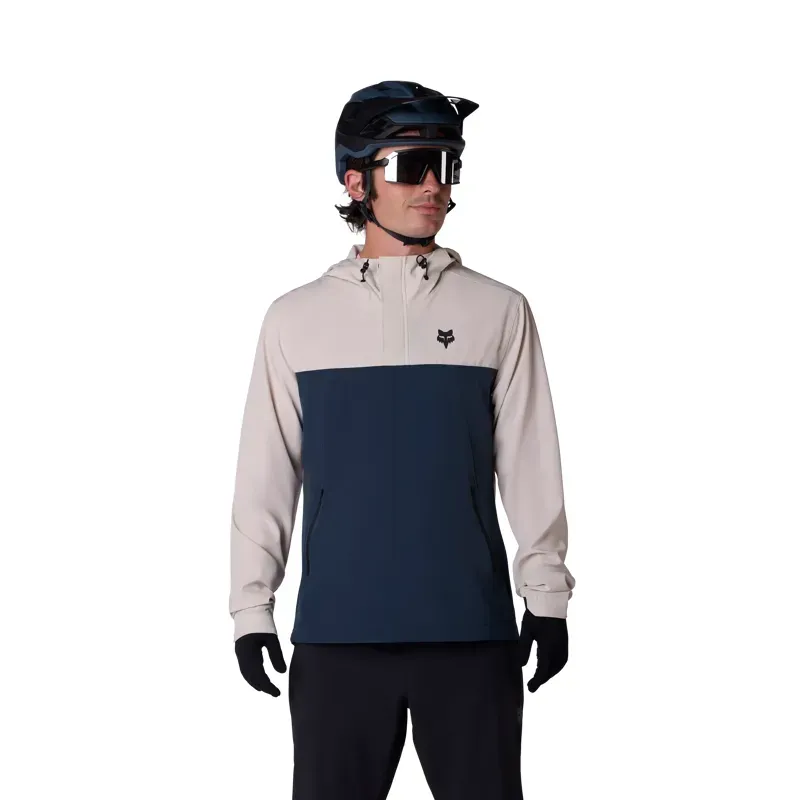 Fox Ranger Wind Pullover in Chalk White-2