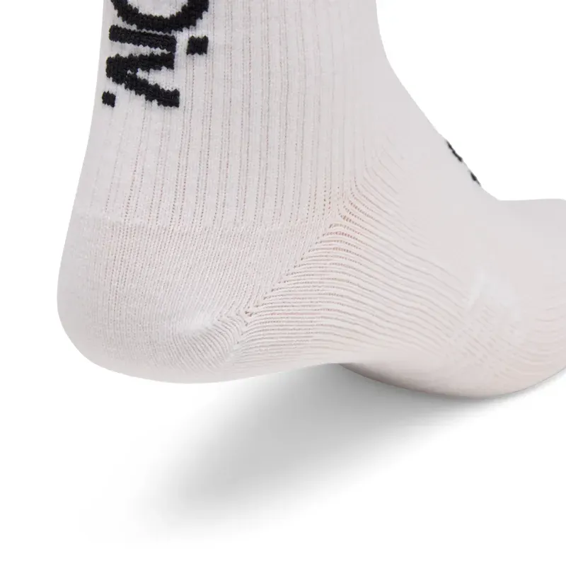 Fox Ranger Worldwide 8in Casual or Riding Socks in White-3