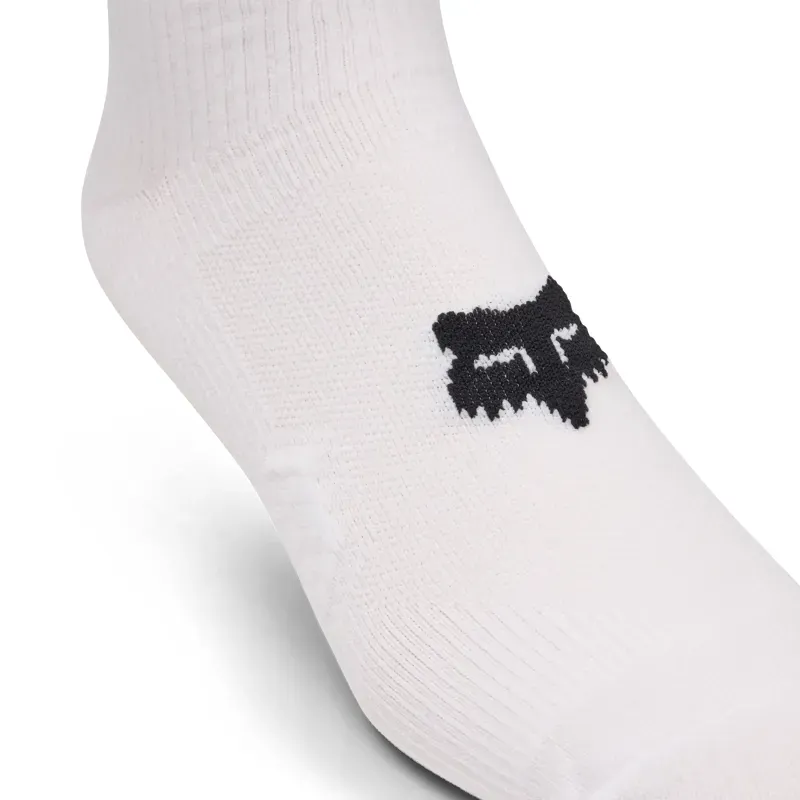 Fox Ranger Worldwide 8in Casual or Riding Socks in White-2
