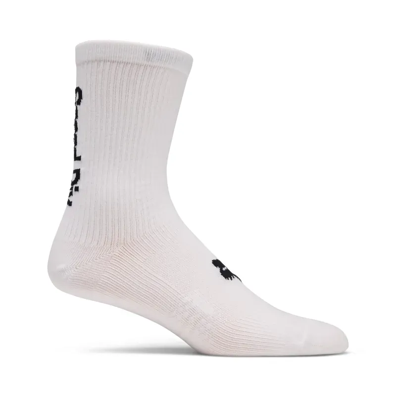 Fox Ranger Worldwide 8in Casual or Riding Socks in White