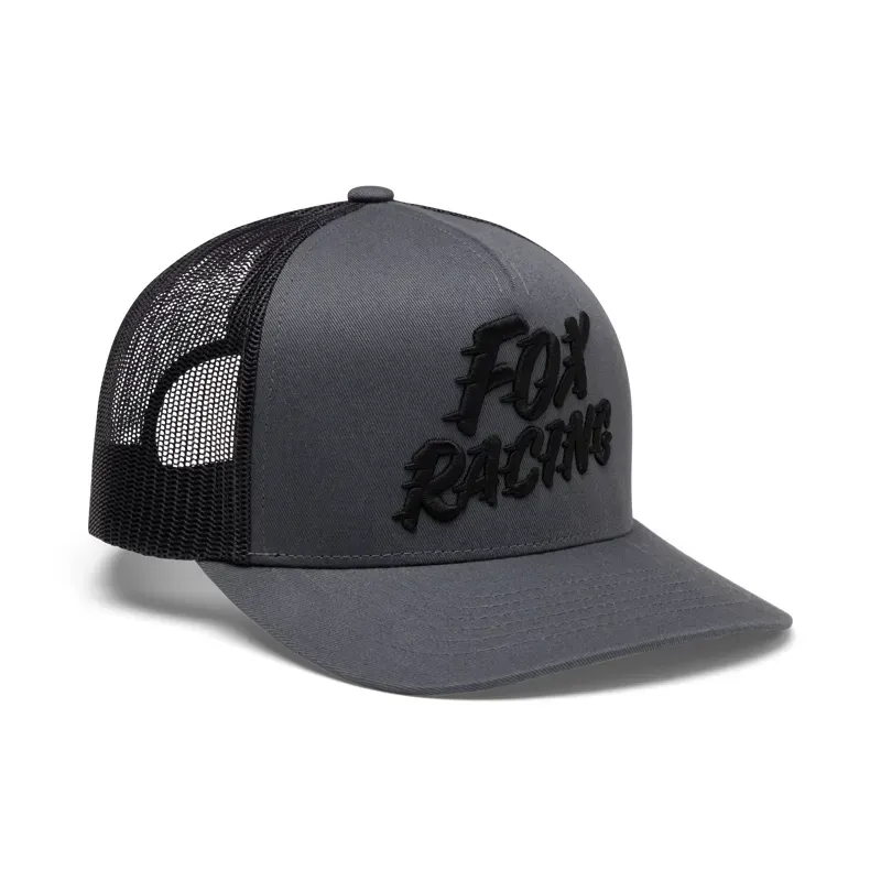 Fox Speed Mesh Trucker Hat in Pewter Grey