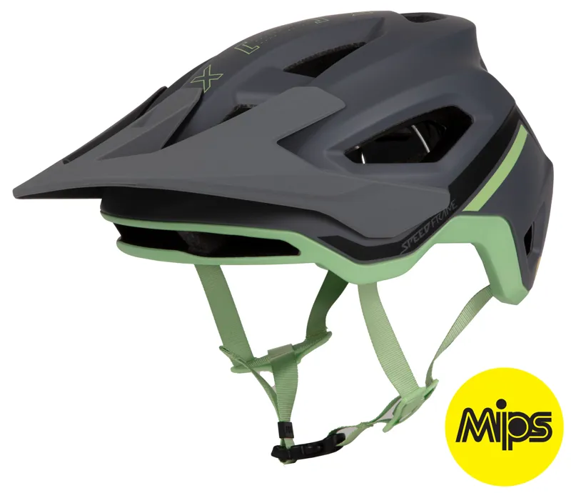 Fox Speedframe Helmet in Steel Grey