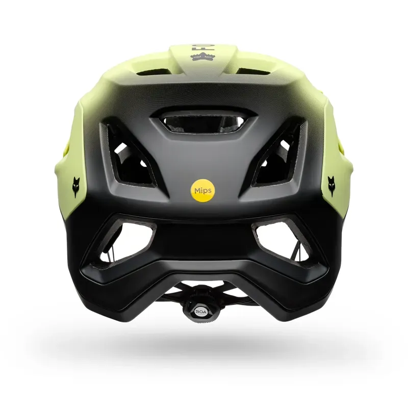 Fox Speedframe Pro Backfade Helmet in Lime Green-3