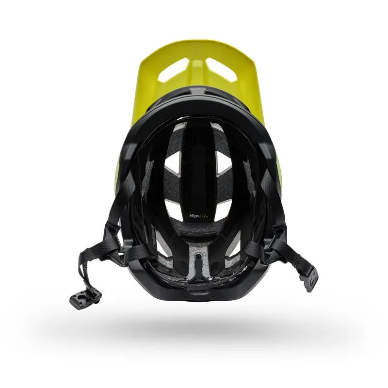 Fox Speedframe Pro Backfade Helmet in Lime Green-4