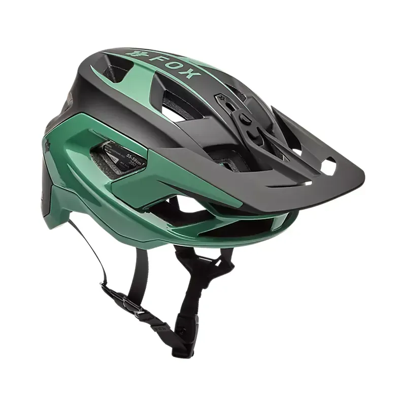 Fox Speedframe Pro Defy Mountain Bike Helmet CE in Pine Green-1