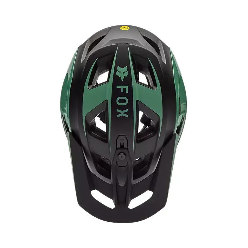 Fox Speedframe Pro Defy Mountain Bike Helmet CE in Pine Green-2