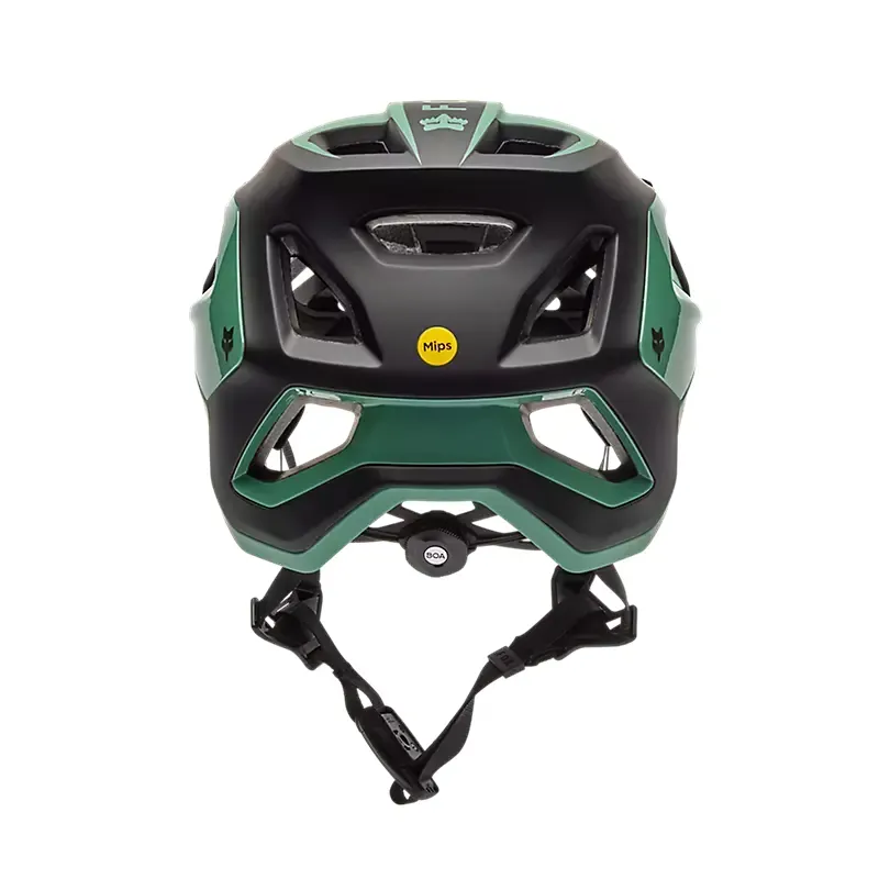 Fox Speedframe Pro Defy Mountain Bike Helmet CE in Pine Green-3