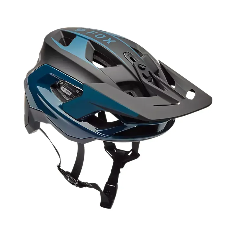 Fox Speedframe Pro Defy Mountain Bike Helmet in Twilight Blue-1