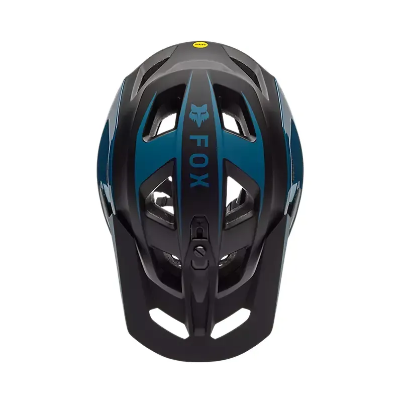 Fox Speedframe Pro Defy Mountain Bike Helmet in Twilight Blue-2