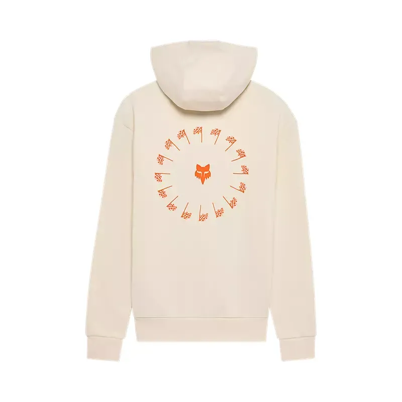 Fox Womens Winners Circle Pullover Fleece in Off White-1