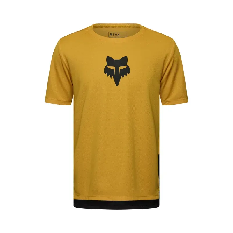 Fox Youth Ranger Fox Head Short Sleeve MTB Jersey in Bronze