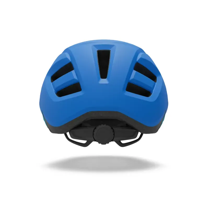 Giro Fixture II Youth Mountain Bike Helmet in Green/Blue-3