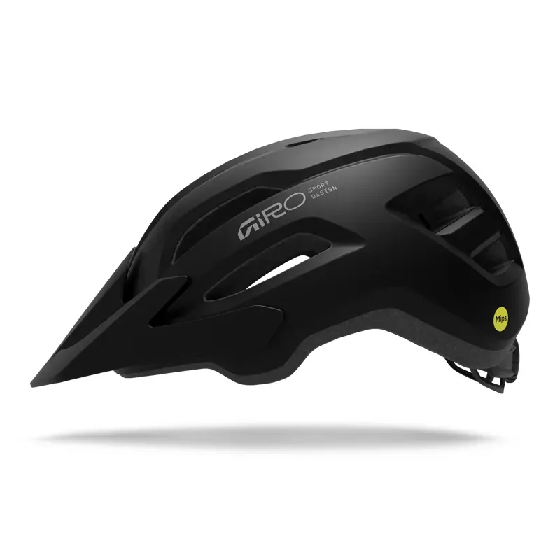 Giro Fixture Mips II Mountain Bike Helmet in Matte Black/Grey-1