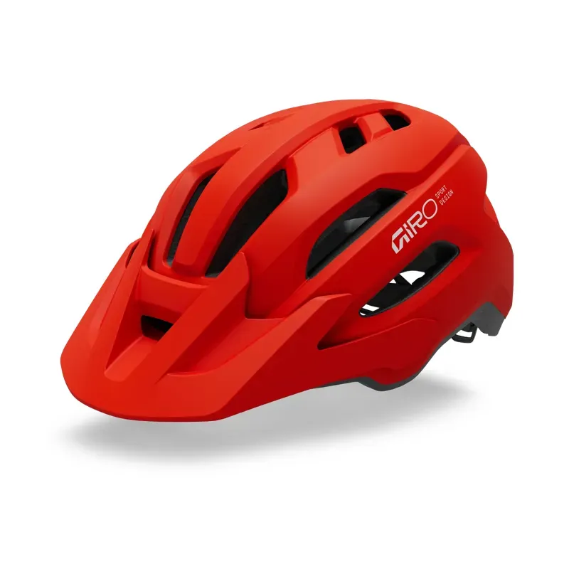 Giro Fixture Mips II Mountain Bike Helmet in Flame Red