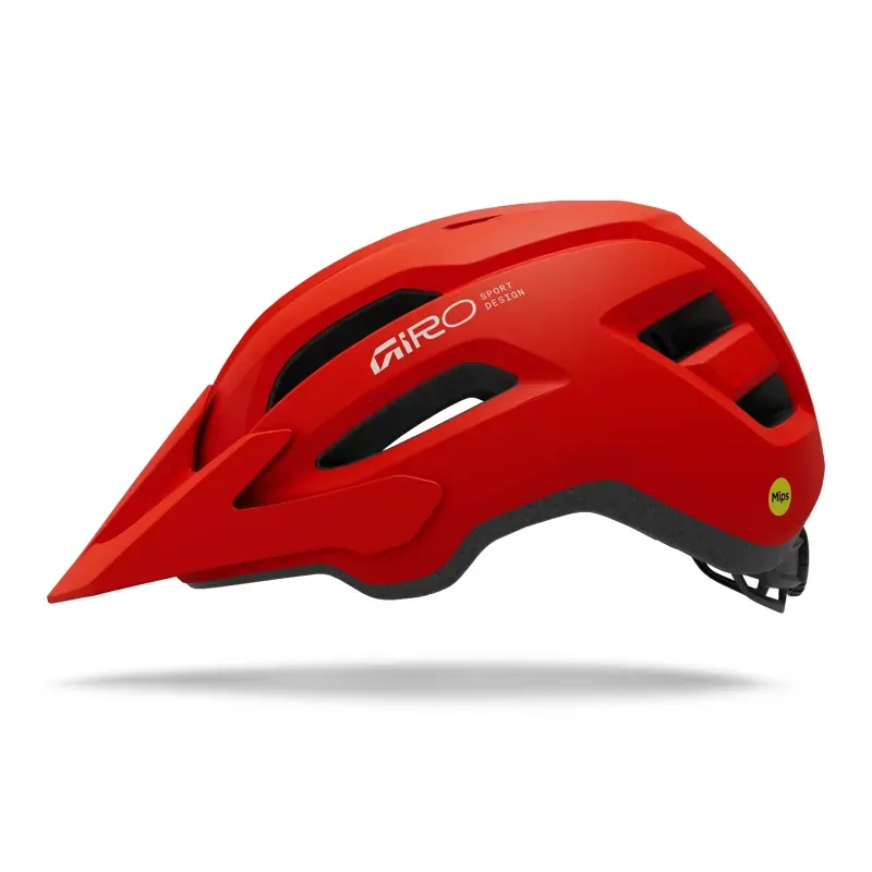 Giro Fixture Mips II Mountain Bike Helmet in Flame Red-1