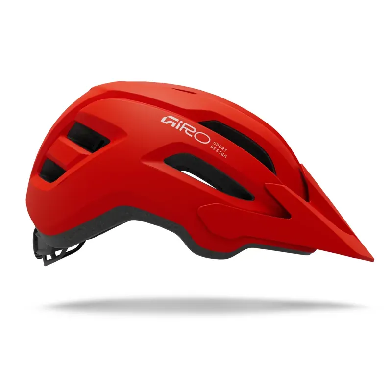 Giro Fixture Mips II Mountain Bike Helmet in Flame Red-2