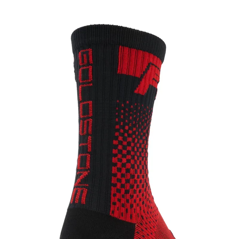 Fox 8in Ranger Goldstone Special Edition Socks in Fluorescent Red-1