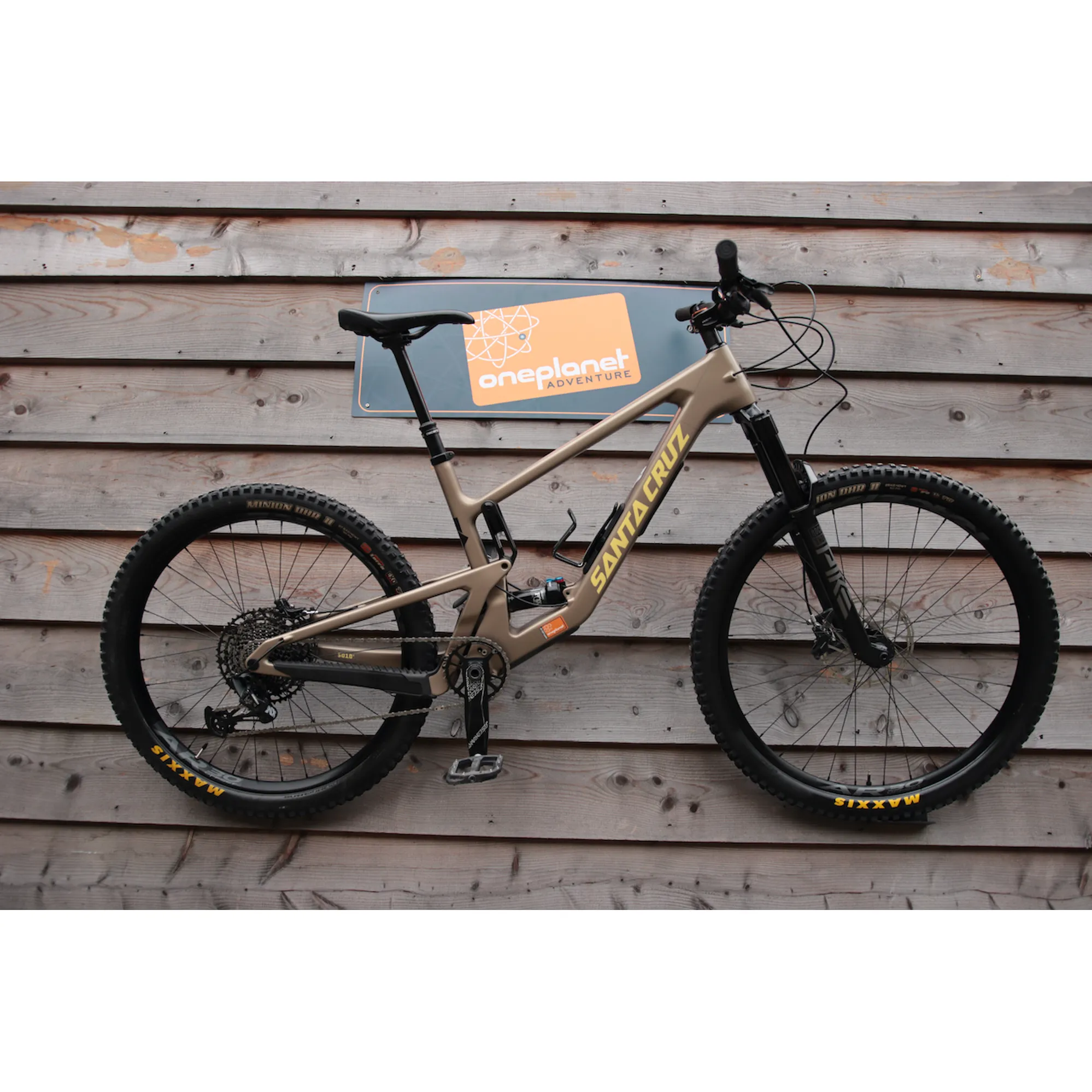 Ex Demo Bike Santa Cruz 5010 C R Model 23 Large Matte Nickel