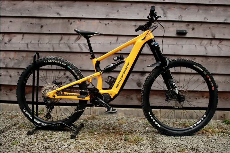 Current Demo Nukeproof Megawatt Elite 297 E-Bike - Small in Yellow-1