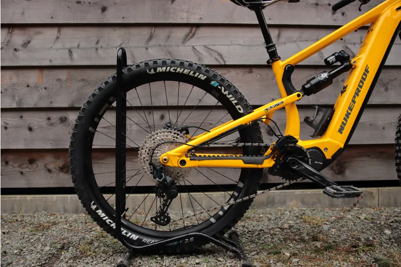 Current Demo Nukeproof Megawatt Elite 297 E-Bike - Small in Yellow-2