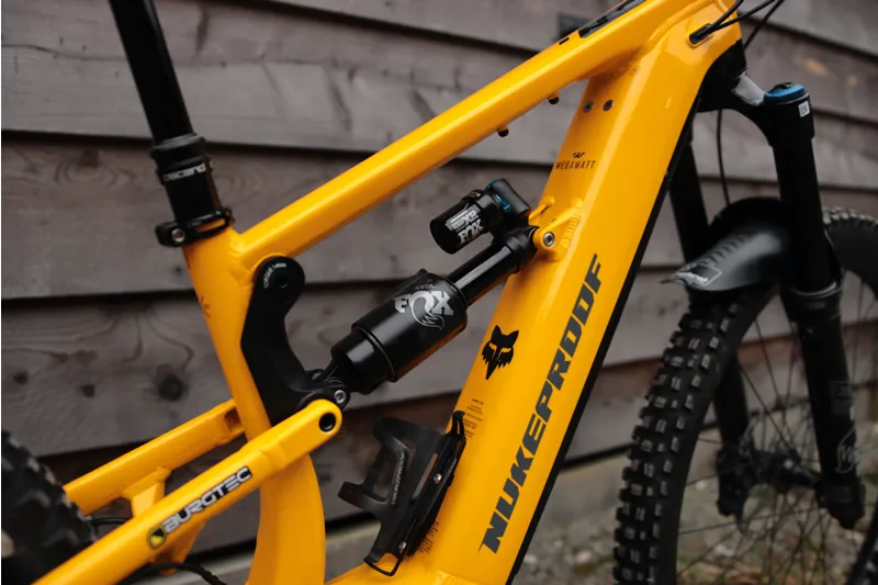 Current Demo Nukeproof Megawatt Elite 297 E-Bike - Small in Yellow-9