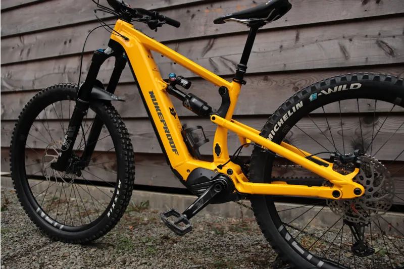 Current Demo Nukeproof Megawatt Elite 297 E-Bike - Small in Yellow-11