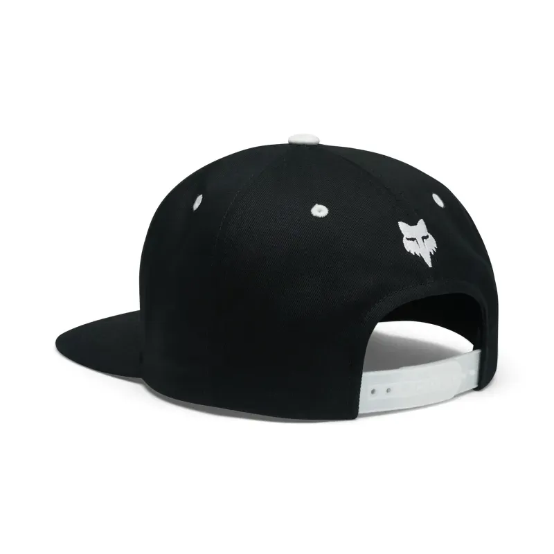 Fox Since 74 Snapback Hat in Black-1
