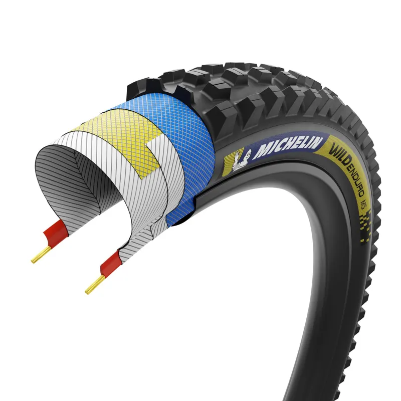 Michelin Wild Enduro MS Racing Line Tyre Blue/Yellow 29 x 2.40 NEW-1