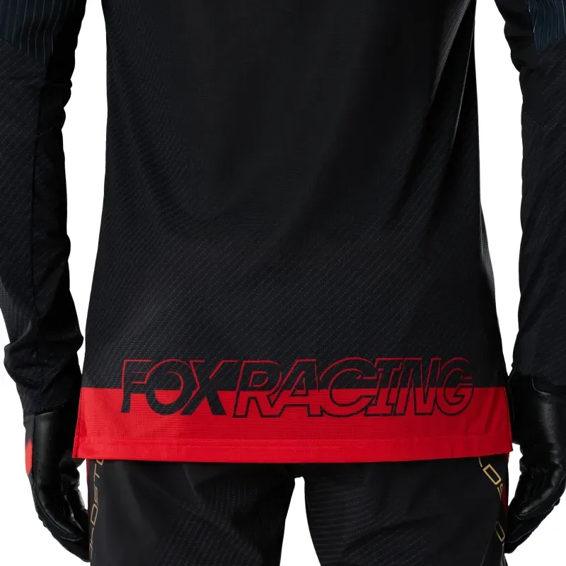 Fox Flexair Goldstone Special Edition Long Sleeve Jersey in Black-7