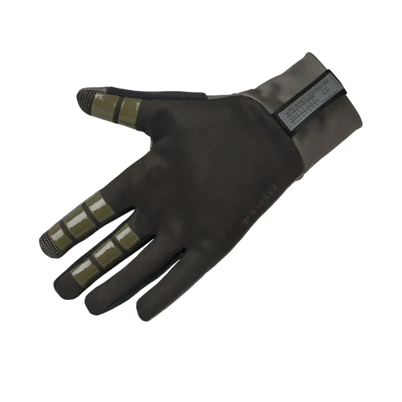 Fox Womens Ranger Fire Gloves in Military Green-1