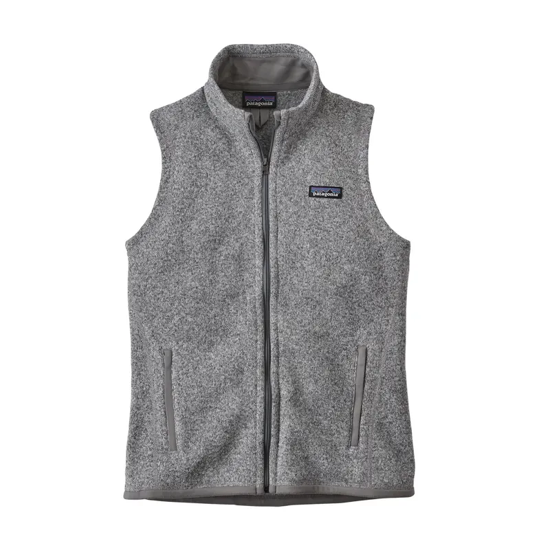 Patagonia Women's Better Sweater Fleece Vest in Birch White-1
