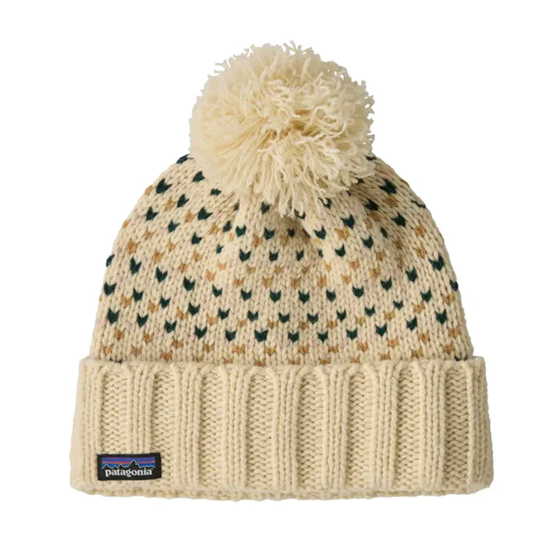 Patagonia Snowbelle Beanie in Confetti Natural-2