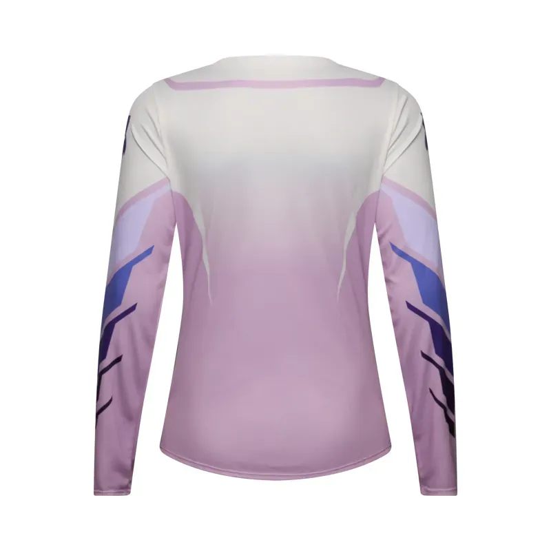 Fox Women's Ranger Foundry Long Sleeve Jersey in Lavender Drift-1