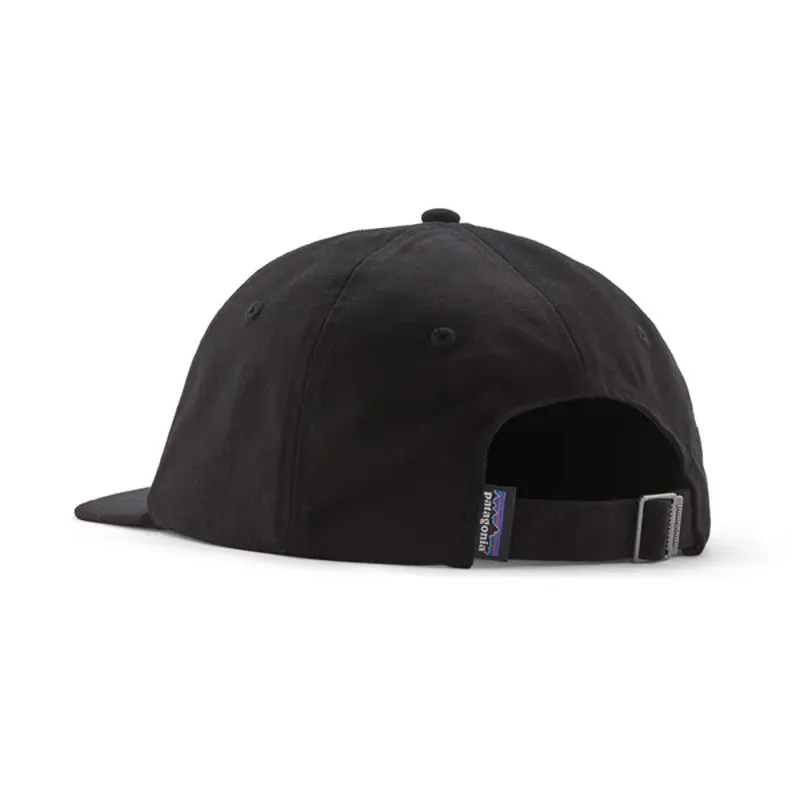 Patagonia Fitz Roy Icon Trad Cap In Text Logo Ink Black-1