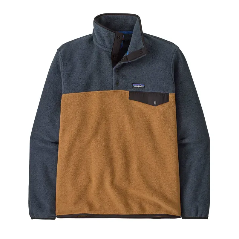 Patagonia Lightweight Synchilla Snap-T Fleece Pullover in Deer Brown-2