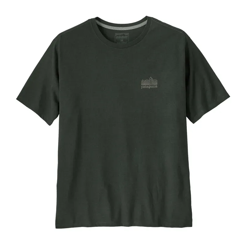Patagonia Strataspire Responsibili-Tee T-Shirt in Old Growth Green-3