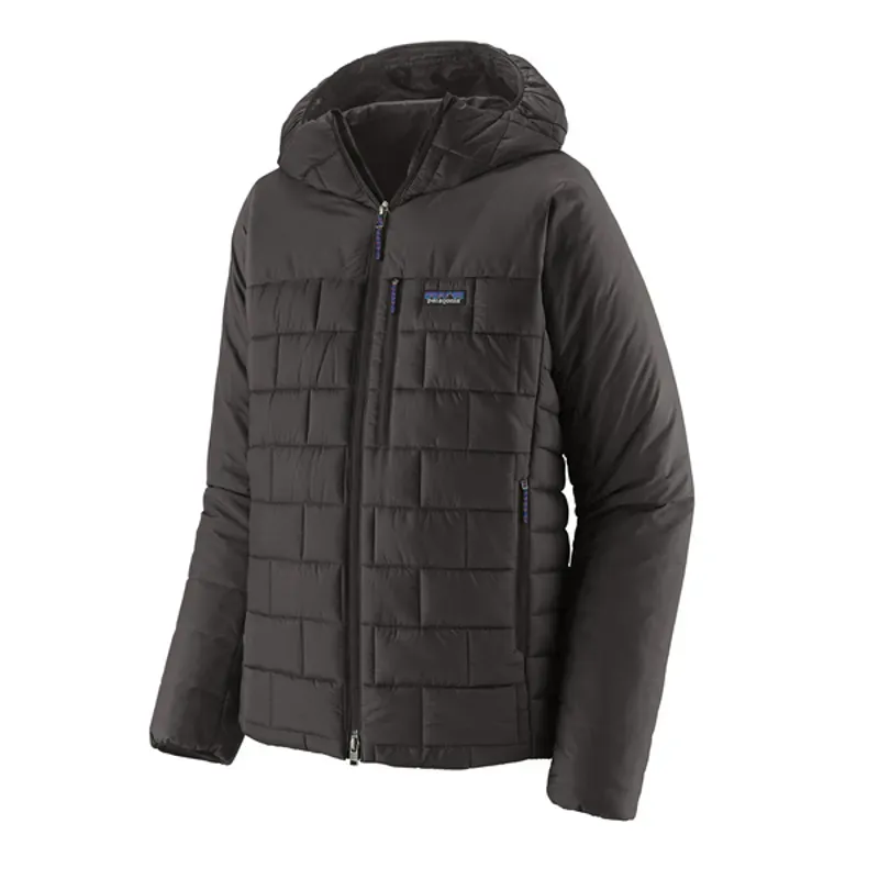 Patagonia Men's Hi-Loft Nano Puff DWR Jacket in Black-3