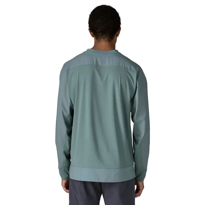 Patagonia Men's Long-Sleeved Dirt Craft Bike Jersey in Blue Sage-1