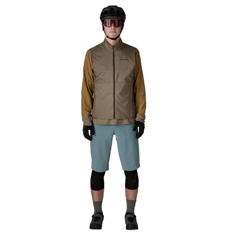 Patagonia Men's Trail Craft Bike Vest in Marlow Brown-1