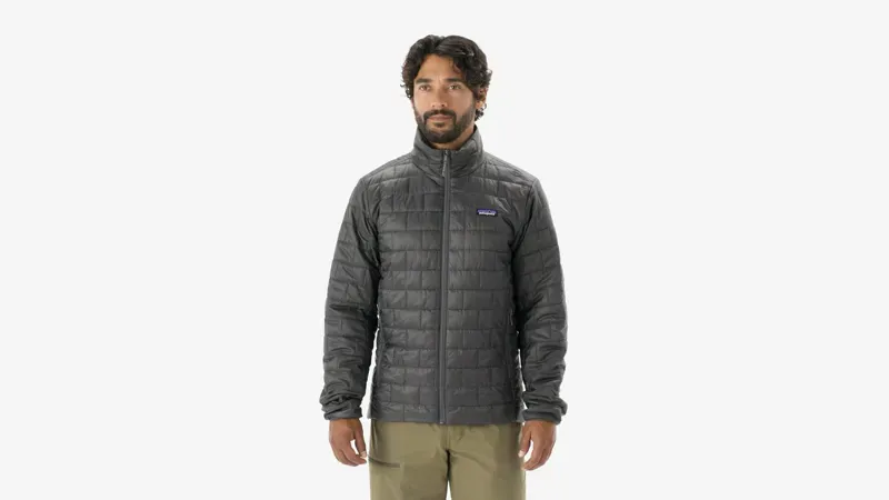Patagonia Nano Puff Jacket in Forge Grey-6