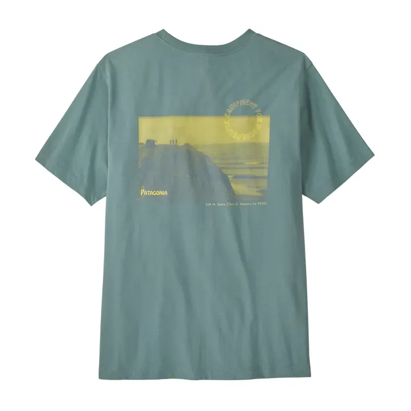 Patagonia Water People Spotter Short Sleeve T-Shirt in Blue Sage