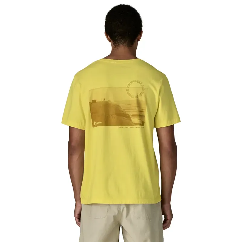 Patagonia Water People Spotter T-Shirt in Lemon Zest-3
